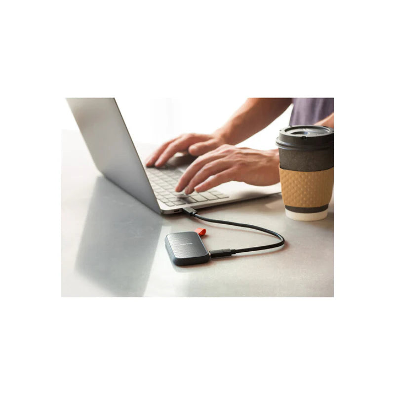 SanDisk 2TB  Portable SSD - Up to 800MB/s, USB-C, USB 3.2 Gen 2 SDSSDE30-2T00-G26 SanDisk 2TB  Portable SSD - Up to 800MB/s, USB-C, USB 3.2 Gen 2 SDSSDE30-2T00-G26